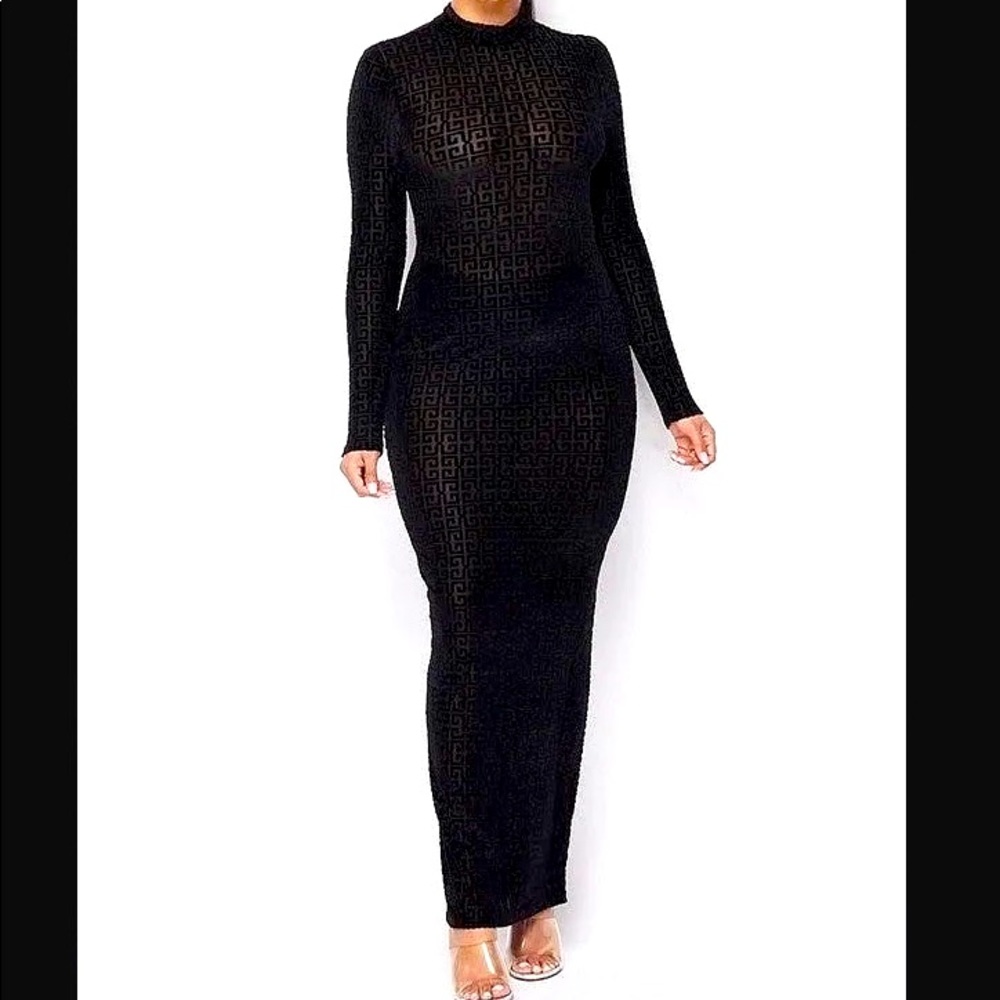 Evening Longsleeve Dress